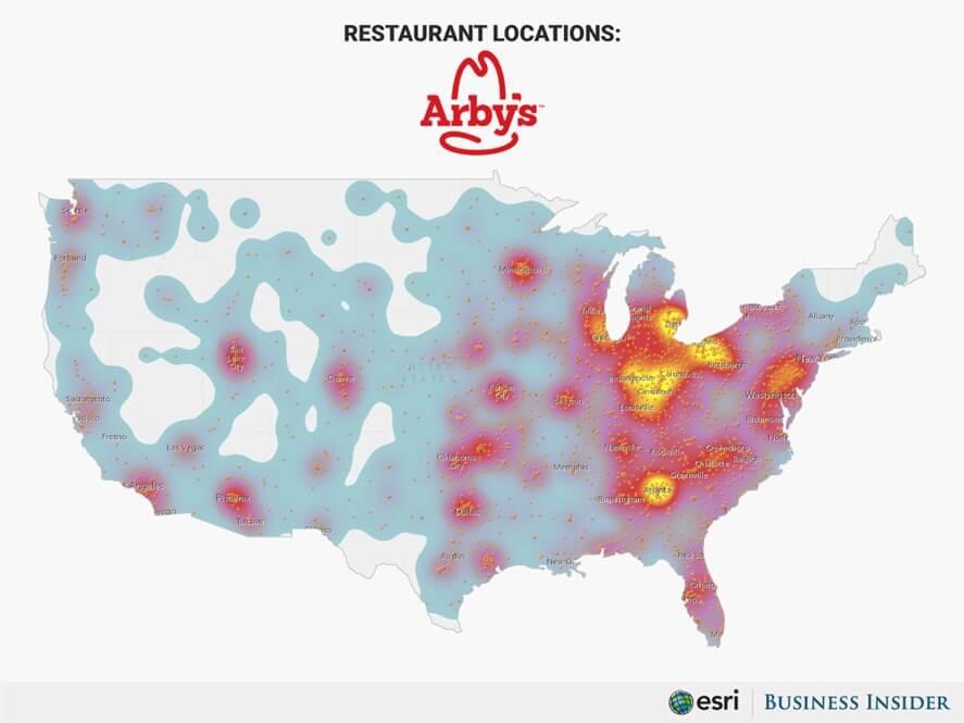 Arby's Is All Over The States!