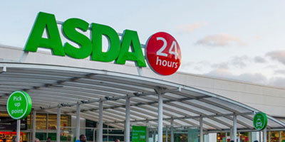 Asda Grocery Store In The Uk