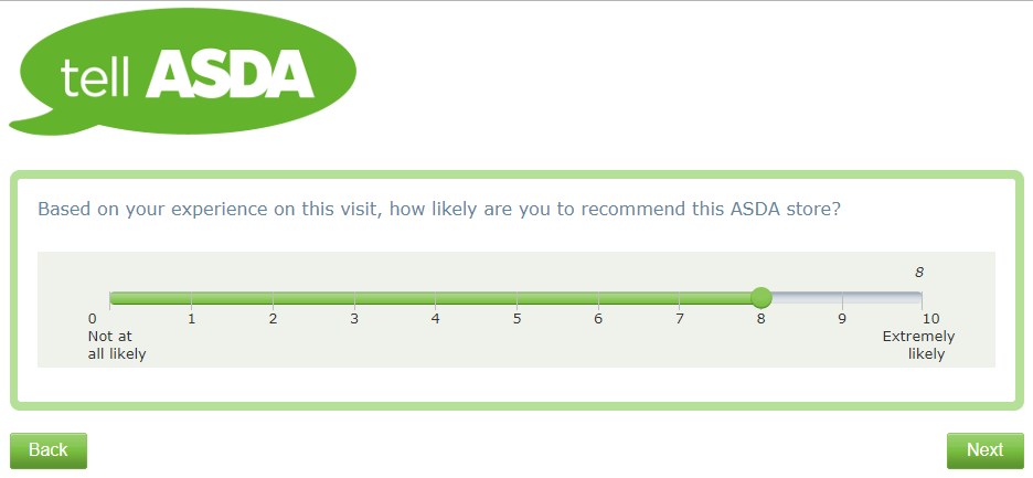 How Likely Is It That You'll Recommend This Asda Store