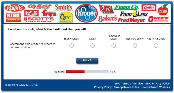 How Likely Is It You'll Recommend This Kroger Based On The Feedback