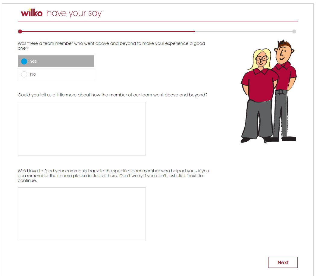 Is There Anything Else The Wilko Staff Could've Done To Improve Your Shopping Experience