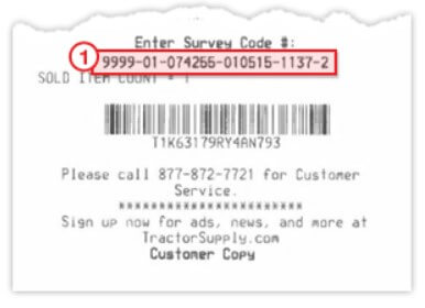 Location Of Information For Tractor Supply Survey