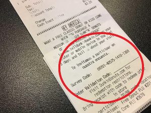 Location Of Survey Code On Dunkin Donuts Receipt For Telldunkin Survey