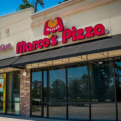Marco's Pizza Storefront In The Usa