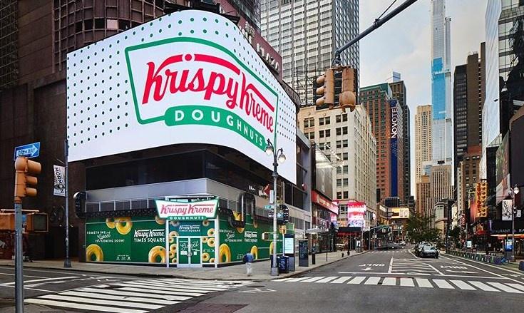 New Krispy Kreme Location In Times Square