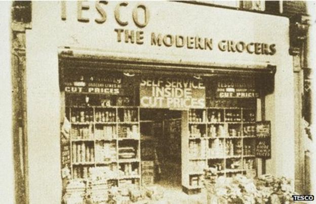 One Of The First Tesco Locations In The Uk