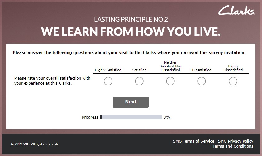 Overall Satisfaction Rating Neverstandstillclarks