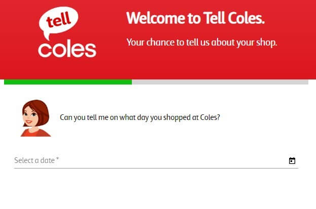 Screenshot Of Coles Survey 3