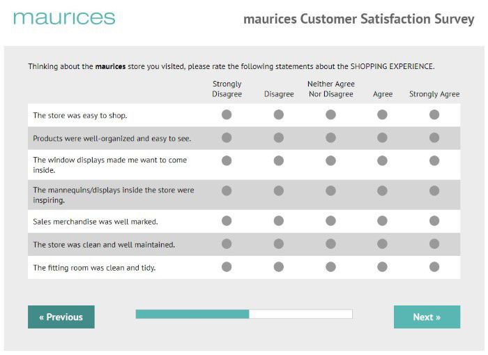 Screenshot Of Tellmaurices Survey 4
