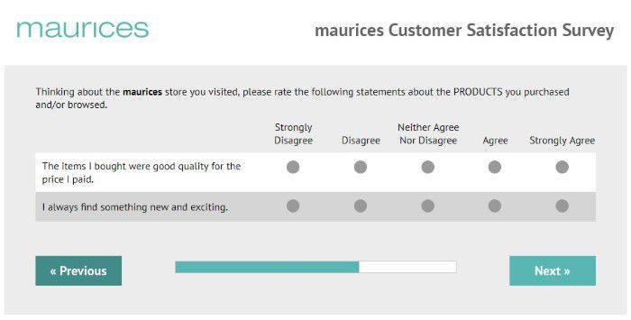 Screenshot Of Tellmaurices Survey 7