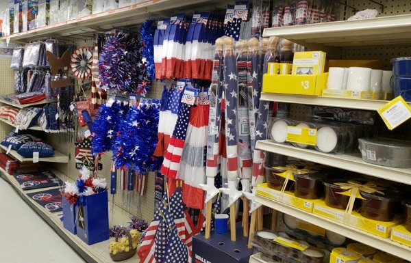 Us Theme Merchandise On Sale At Big Lots