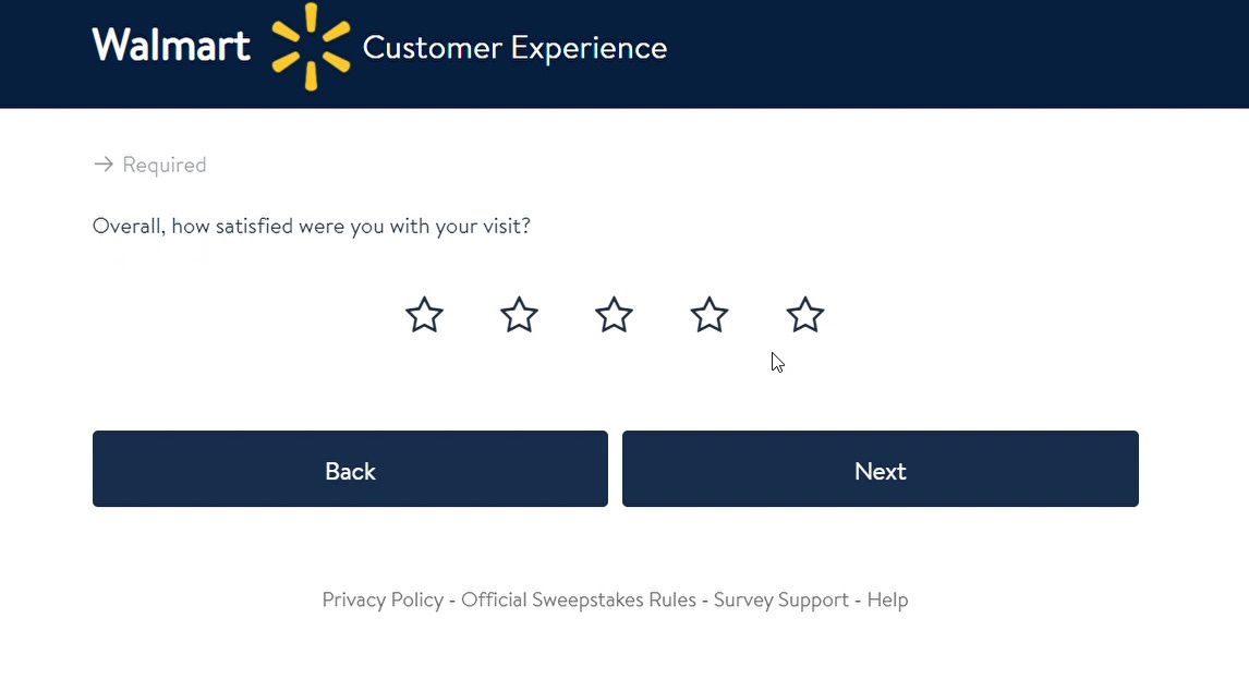 What Is Your Overall Satisfaction Rating Of Your Walmart Survey Experience